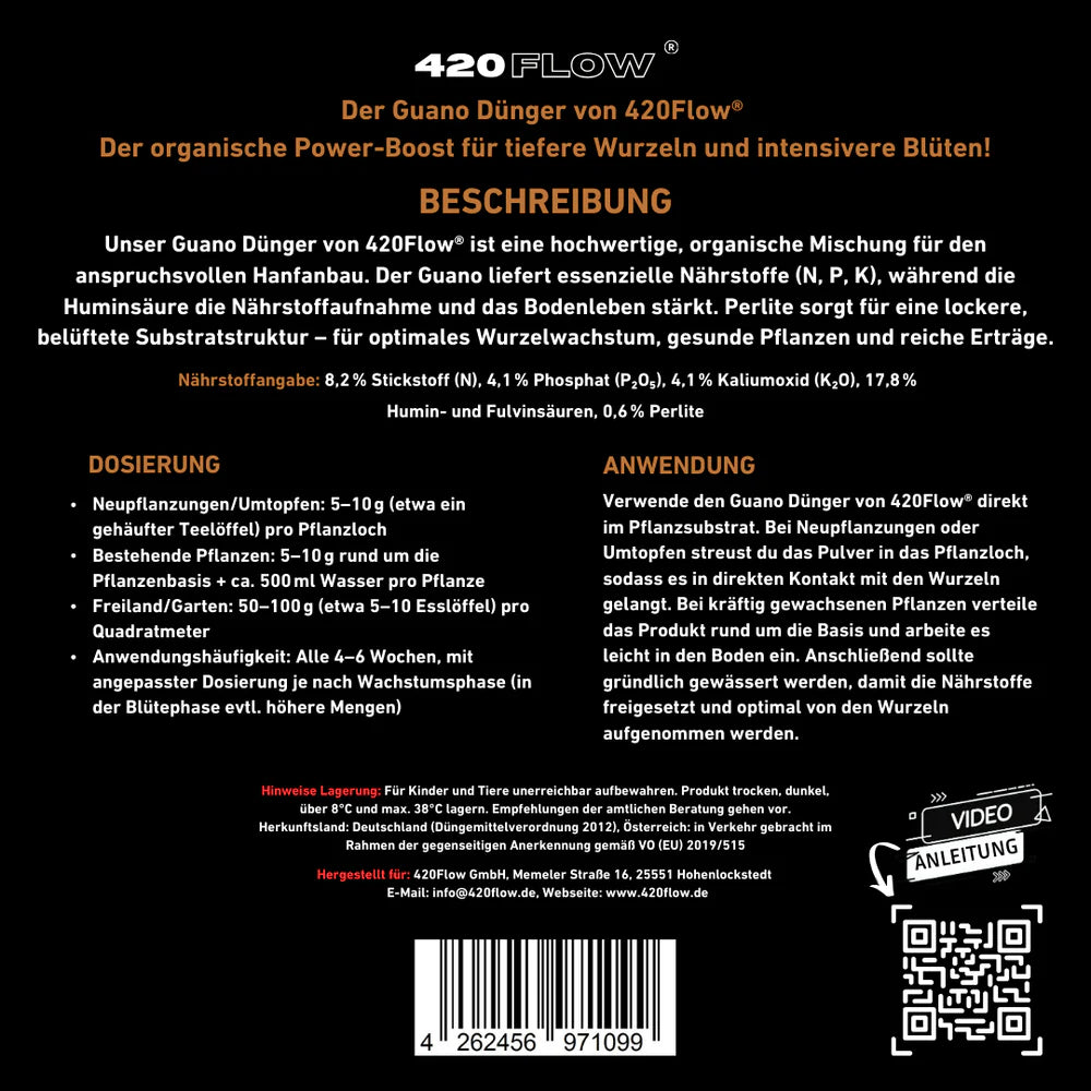 Der Guana Dünger, 180g