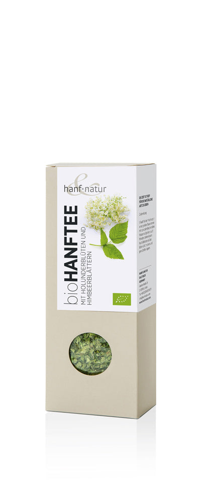 Hanf-Tee-Mischung mit Holunderblüten 40g