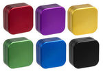 Bild in Galerie laden, Aluminium Mühle/Grinder "Square", 2part, ø 55mm, diverse