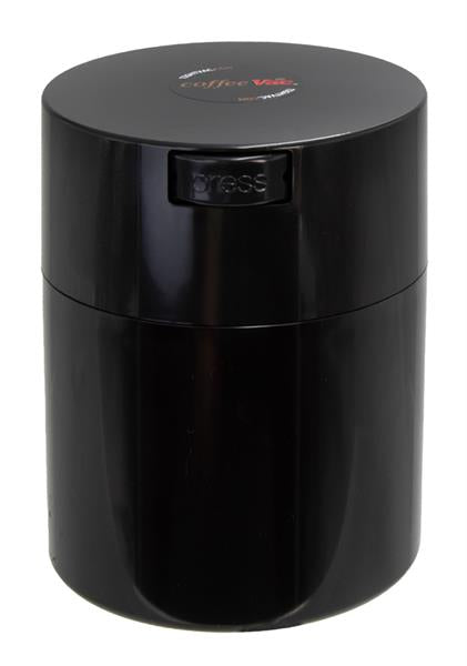 TightVac Vakuum Kunstoffbehälter Aufbewahrung 0,8 Liter, schwarz