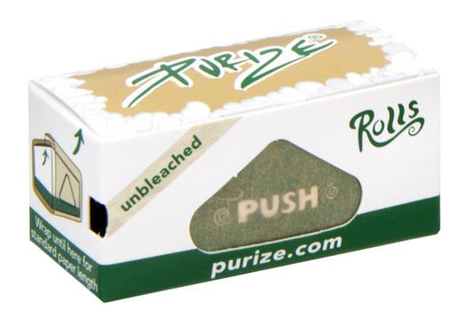 PURIZE® BROWN Rolls Zigarettenpapier auf der Rolle, 44mm