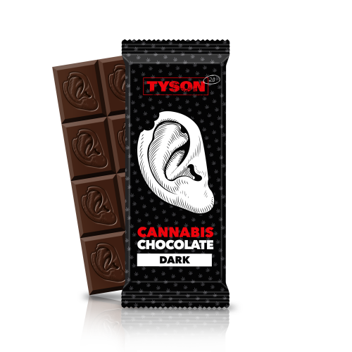 Tyson 2.0 Cannabis Chocolate Dark Intensiver Geschmack, legendärer Biss