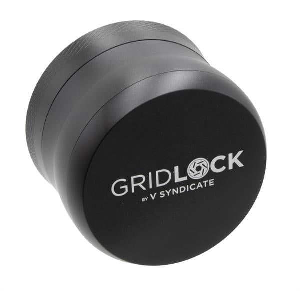 V-Syndicate Gridlock Metall Grinder/Pollinator 4 part, ø 72mm, Schwarz