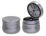 Bild in Galerie laden, V-Syndicate Gridlock Metall Grinder/Pollinator 4 part, ø 72mm, Gun Metal