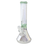 Bild in Galerie laden, Black Leaf Beaker – Bong Ice sandgestrahlt