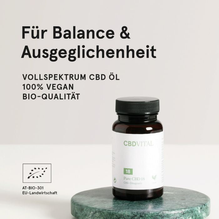 PURE BIO CBD 18 (10%) Kapseln