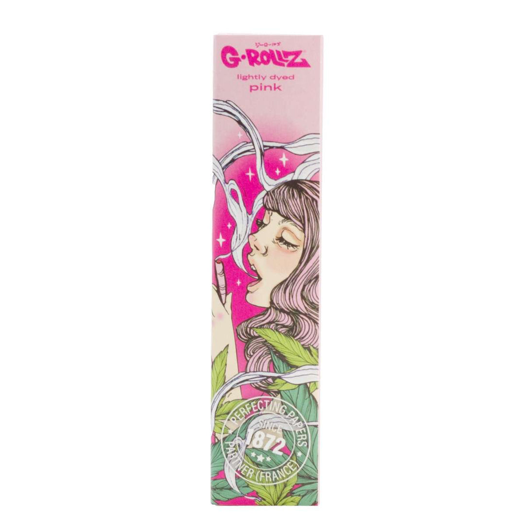 G-Rollz |' - Lightly Dyed Pink - 50 KS Slim Papers
