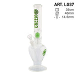 Bild in Galerie laden, Greenline Bong | H: 35cm Ø: 40mm