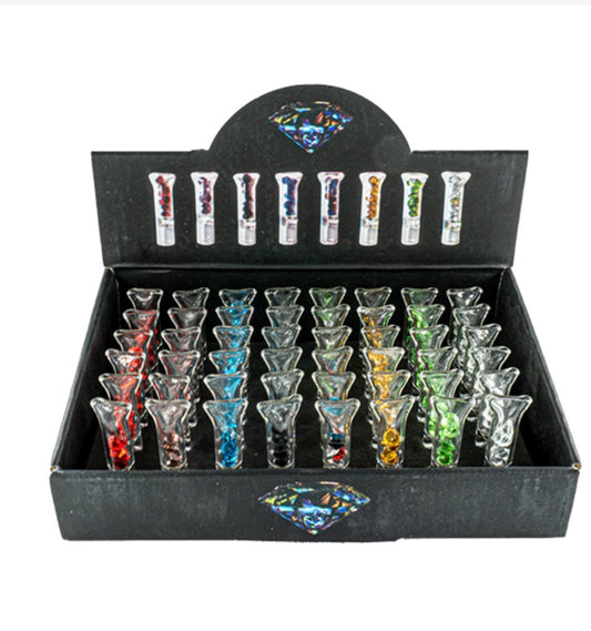 GLASSPITZEN Glas - Tip s DIAMANT Ø6MM