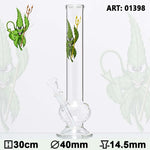 Bild in Galerie laden, CannaHeroes | Glasbong Cannadevil - H:30cm - Ø:40mm -SG:14.5mm