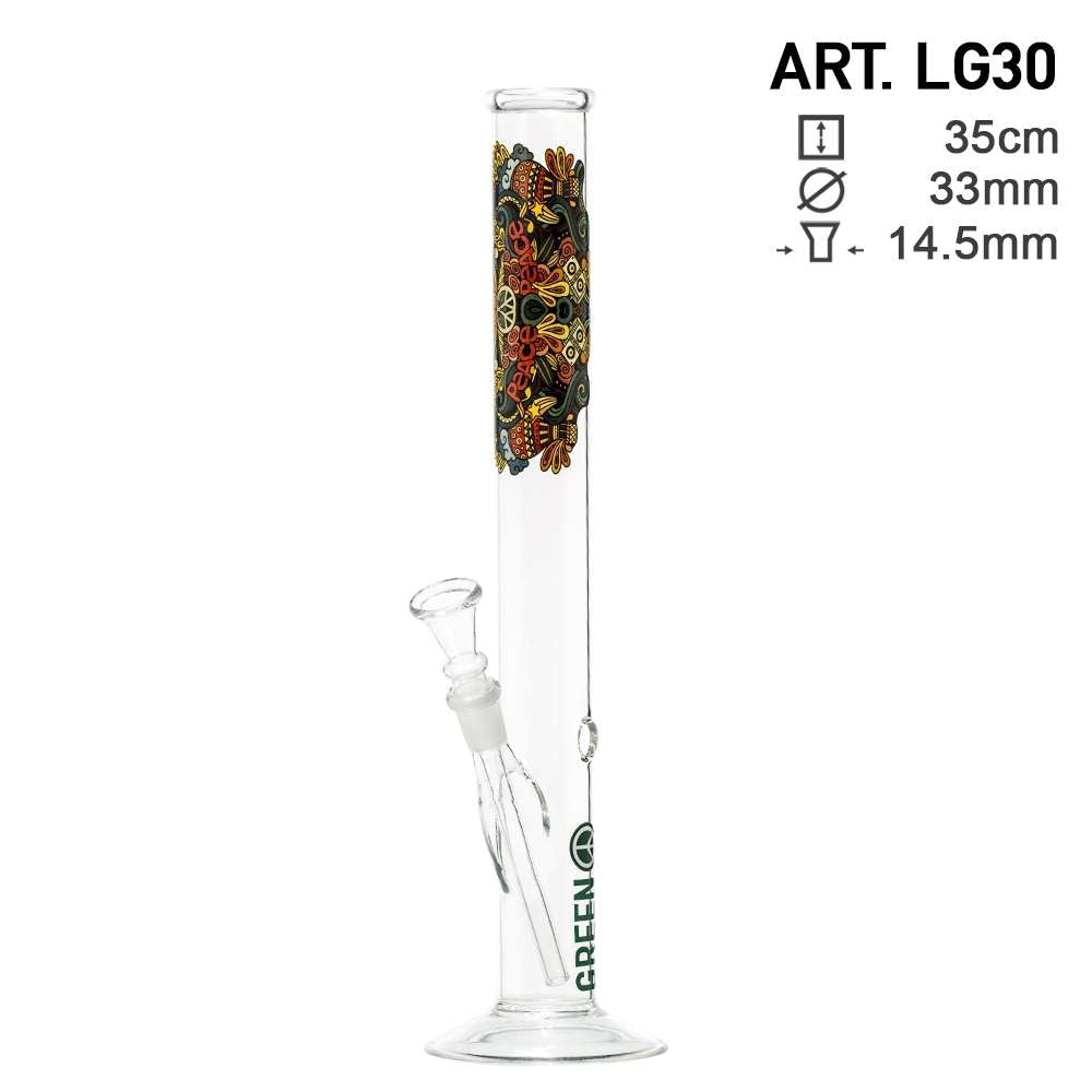 Greenline Bong | H: 35cm Ø: 33mm S: 18.8 mm