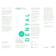 Probiotische CBD Zahnpasta, Zahncreme