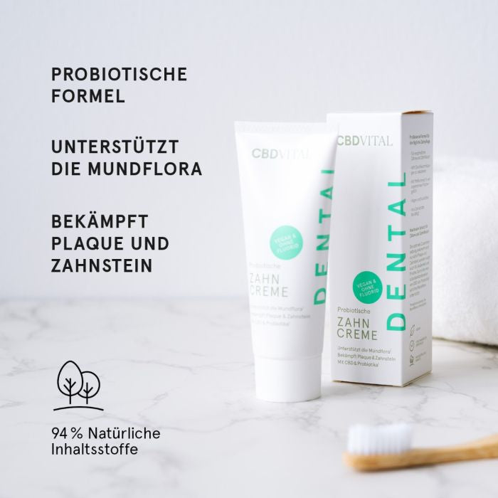 Probiotische CBD Zahnpasta, Zahncreme