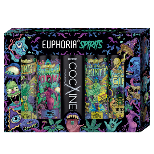 Euphoria Spirits Geschenkset - 5 Miniaturen Hergestellt mit Leidenschaft