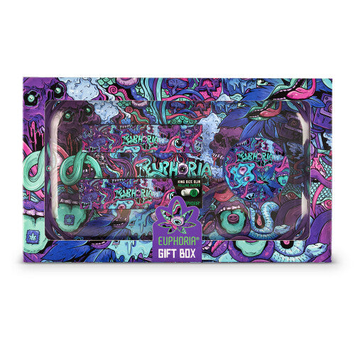 EUPHORIA Gift Box - Psychedelic (5 pcs Set) Total Rolling Kit