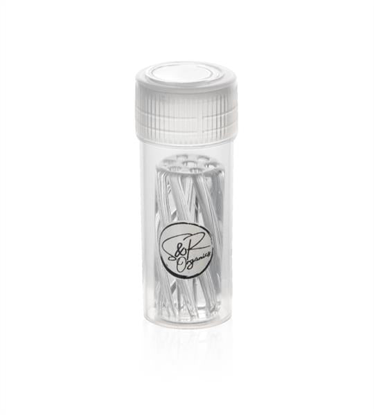 S&R Premium Glas Vortex Filtertip, ø 8mm, klar