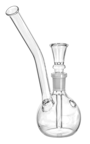 Glas-Bong "Bubble Long Neck Mini", ca. 17cm