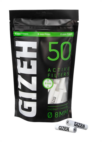 GIZEH BLACK Active Filter ø 8mm