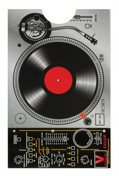 V-Syndicate Grinder Card - Metall-Grinderkarte, Groove