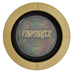 Bild in Galerie laden, Metall-Aschenbecher, rund, "Namaste"