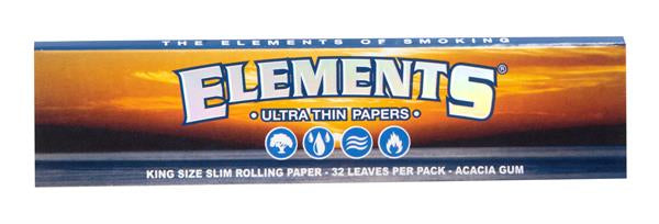 Elements King Size Slim Ultra Thin – Reispapier