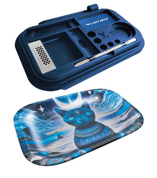 V-Syndicate Flightdeck All-in-one Drehtablett "Feline Pharaoh“