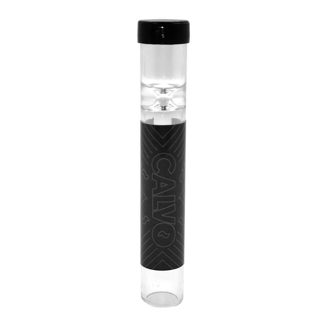 B30 CALVO® Black One-Hitter Display (H 7,5 cm / Ø x 12 mm)