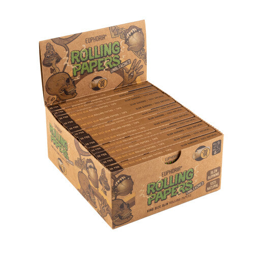 KSS Natural Rolling Papers + Filters, Unbleached