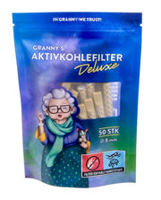 GRANNYS Hybrider Weed Deluxe Aktivkohlefilter ø 8mm, 50er Packg.