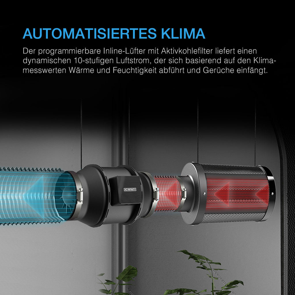 AI+ Grow Zelt-System 60 x 60 x 180 cm, Lieferzeit 3–7 Tage