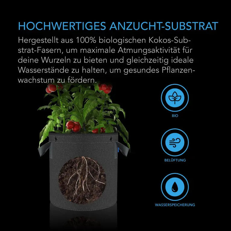 Kokosfaser (Coco Coir) – Sofort-Substrat, 2 lb. (ca. 0,9 kg)