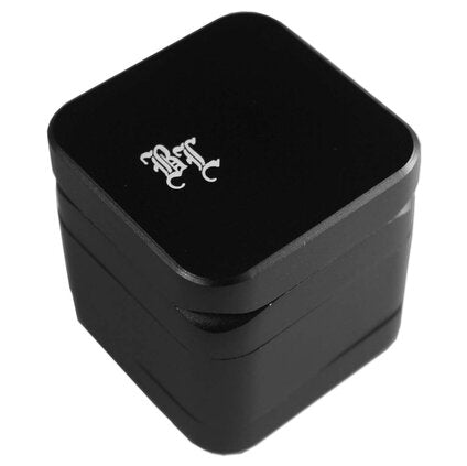 Black Leaf Alu Grinder CUBY 4-tlg. schwarz