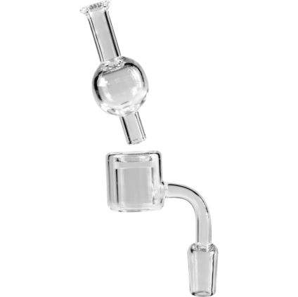 "Glasbanger Set klarer Schliff mit Carb Cap"