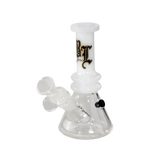 Bild in Galerie laden, Black Leaf Mini-Bubbler mit Chillum-Stecksystem"