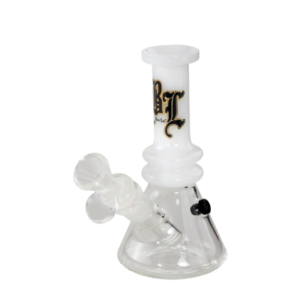 Black Leaf Mini-Bubbler mit Chillum-Stecksystem"