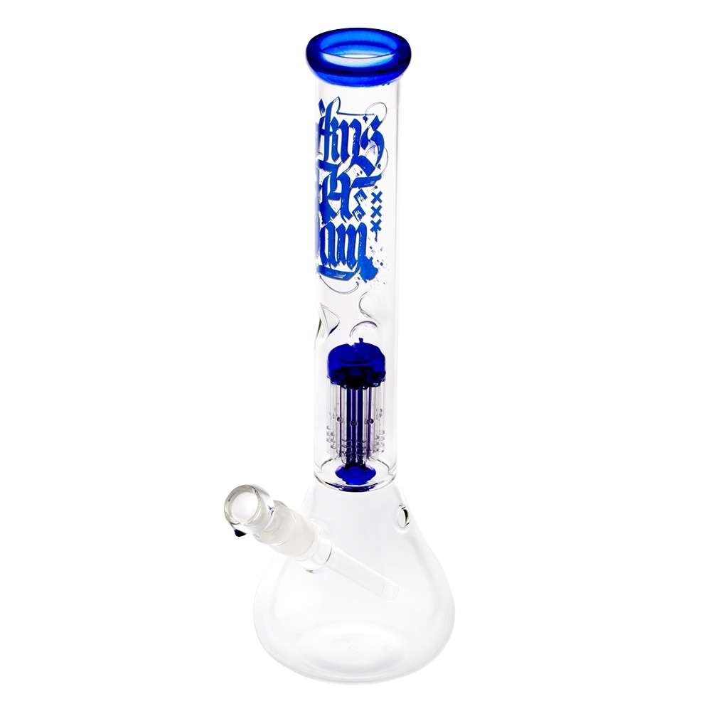 Amsterdam | Bong Glas mit 8 Baumarm Perkolator - H: 40cm Ø:50mm S: 18.8mm