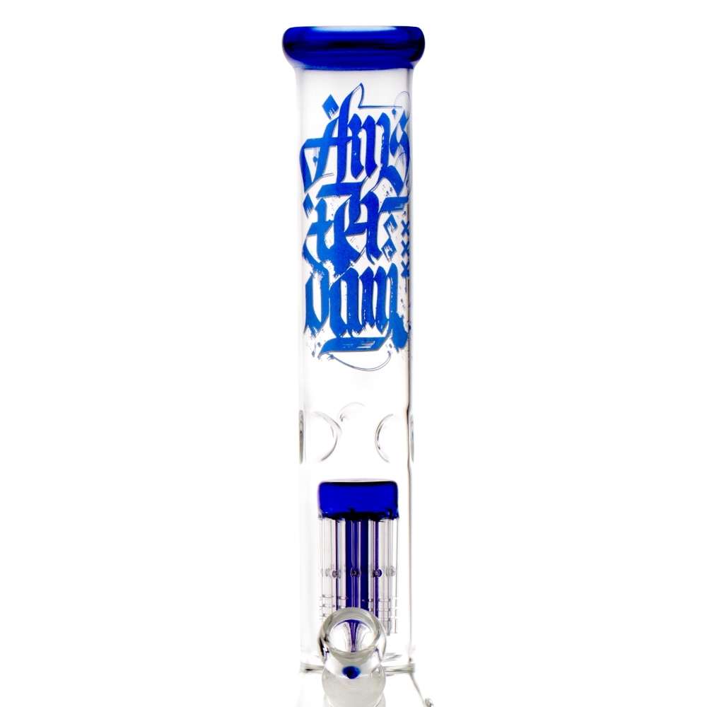 Amsterdam | Bong Glas mit 8 Baumarm Perkolator - H: 40cm Ø:50mm S: 18.8mm