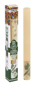 Bild in Galerie laden, PURIZE Unbleached Prerolled Big Size Cone 140mm mit ø 14mm Aktivkohlefilter, 1er Pack