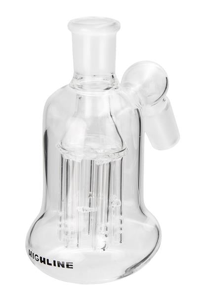 Vorkühler aus Glas mit 5-Arm Perkolator "Highline", 18.8mm, klar