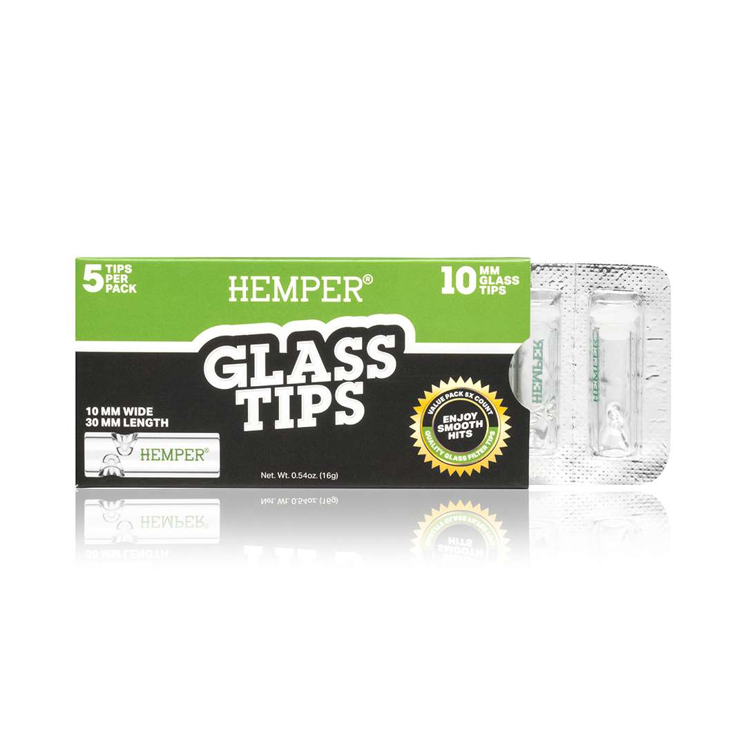 Glass Filter, Glas Tip s 10mm | Display HEMPER