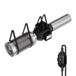 Bild in Galerie laden, Abluftset R4 10 cm, Rohrventilator R4 mit variablem Drehzahlregler, Kohlefilter und Kanalkombination