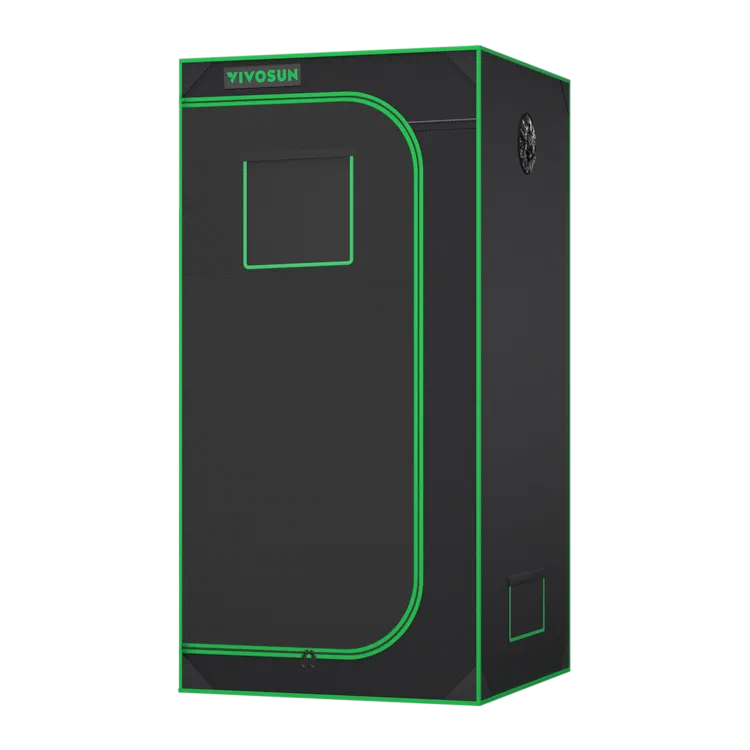 Growbox 80x80x160cm S276, für 1-2 Pflanzen, 600D lichtdichtes Oxford-Gewebe, für den Indoor-Pflanzenanbau