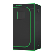 Growbox 80x80x160cm S276, für 1-2 Pflanzen, 600D lichtdichtes Oxford-Gewebe, für den Indoor-Pflanzenanbau