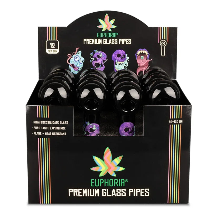 Euphoria Premium-Glaspfeifen, zufälliges Design