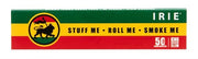 Irie Paper, King Size Slim – Box mit 50 Booklets, je 50 Blätter