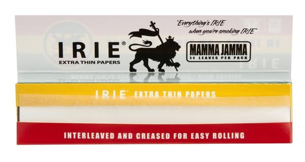 Irie Paper, King Size Slim – Box mit 50 Booklets, je 50 Blätter