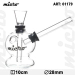 Bild in Galerie laden, Mikro | Glas Bong - H:10cm