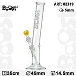 Bild in Galerie laden, Boost | Hangover Glasknochen Bong - H:35cm- Ø:45mm- Sockel:14.5mm- WT:5mm (ca.)