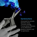 Bild in Galerie laden, Edelstahl-Präzisionsschere mit Reinigungsset, ergonomisch und leichtgewichtig, 16,8 cm gerade Klingen