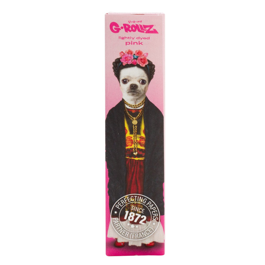 G-Rollz |' - Lightly Dyed Pink - 50 KS Slim Papers